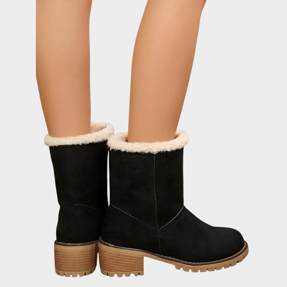 Hannah | Mid-Heel Winter Boots