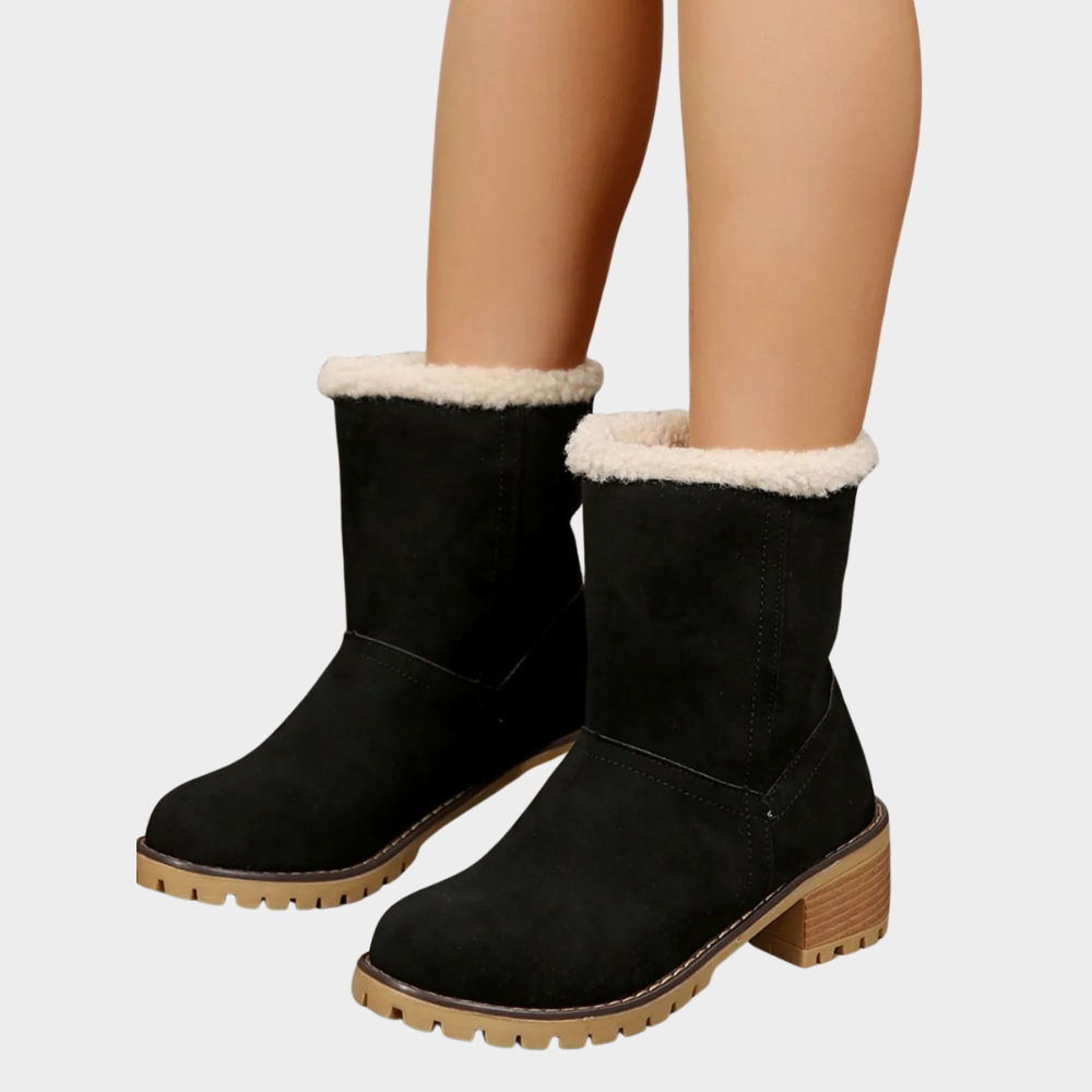 Hannah | Mid-Heel Winter Boots