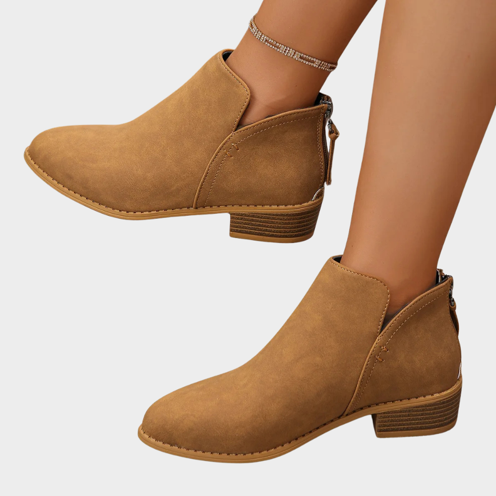 Kyla | Low Heel Ankle Boots