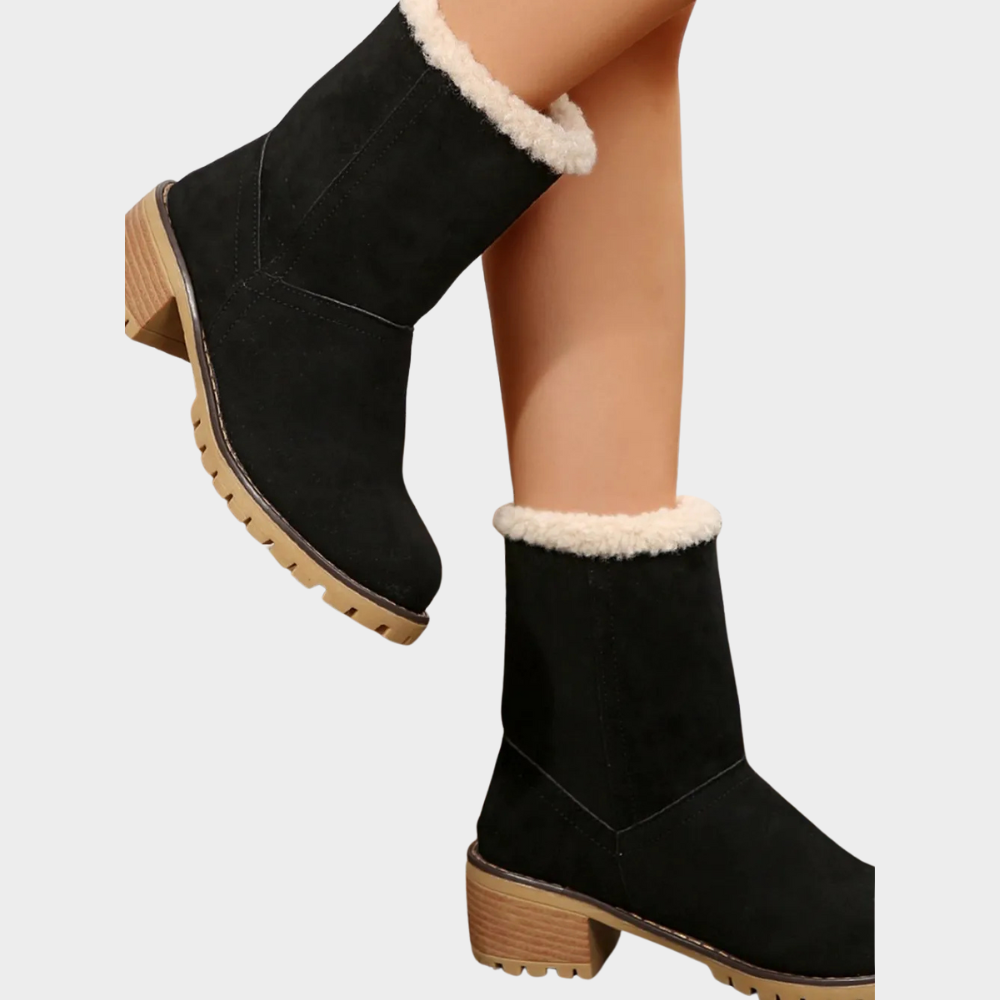 Hannah | Mid-Heel Winter Boots