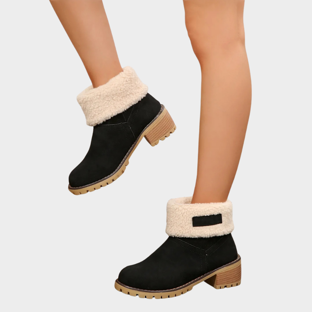 Hannah | Mid-Heel Winter Boots