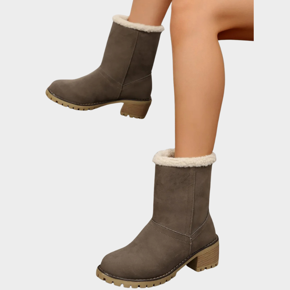 Hannah | Mid-Heel Winter Boots