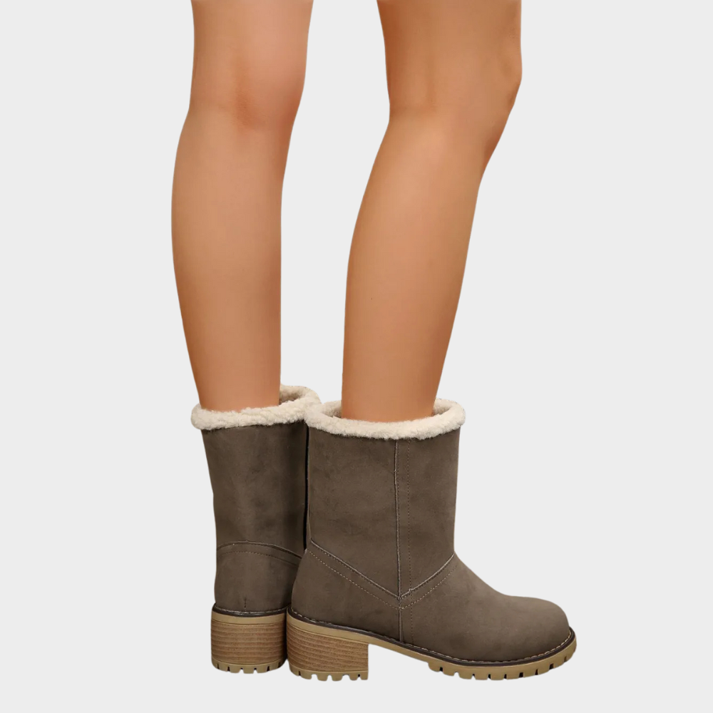Hannah | Mid-Heel Winter Boots