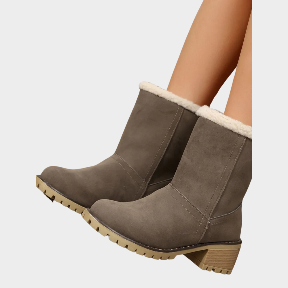 Hannah | Mid-Heel Winter Boots