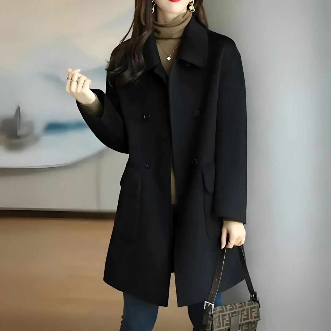 Honey | Timeless Elegant Overcoat