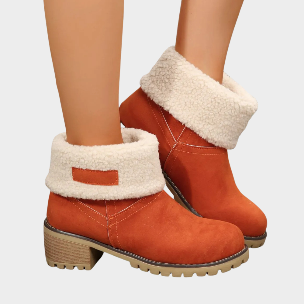 Hannah | Mid-Heel Winter Boots