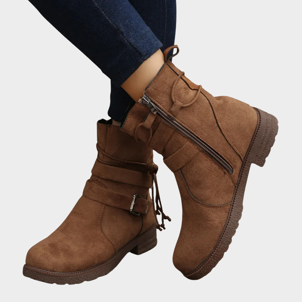 Sonia | Low Heel Ankle Boots