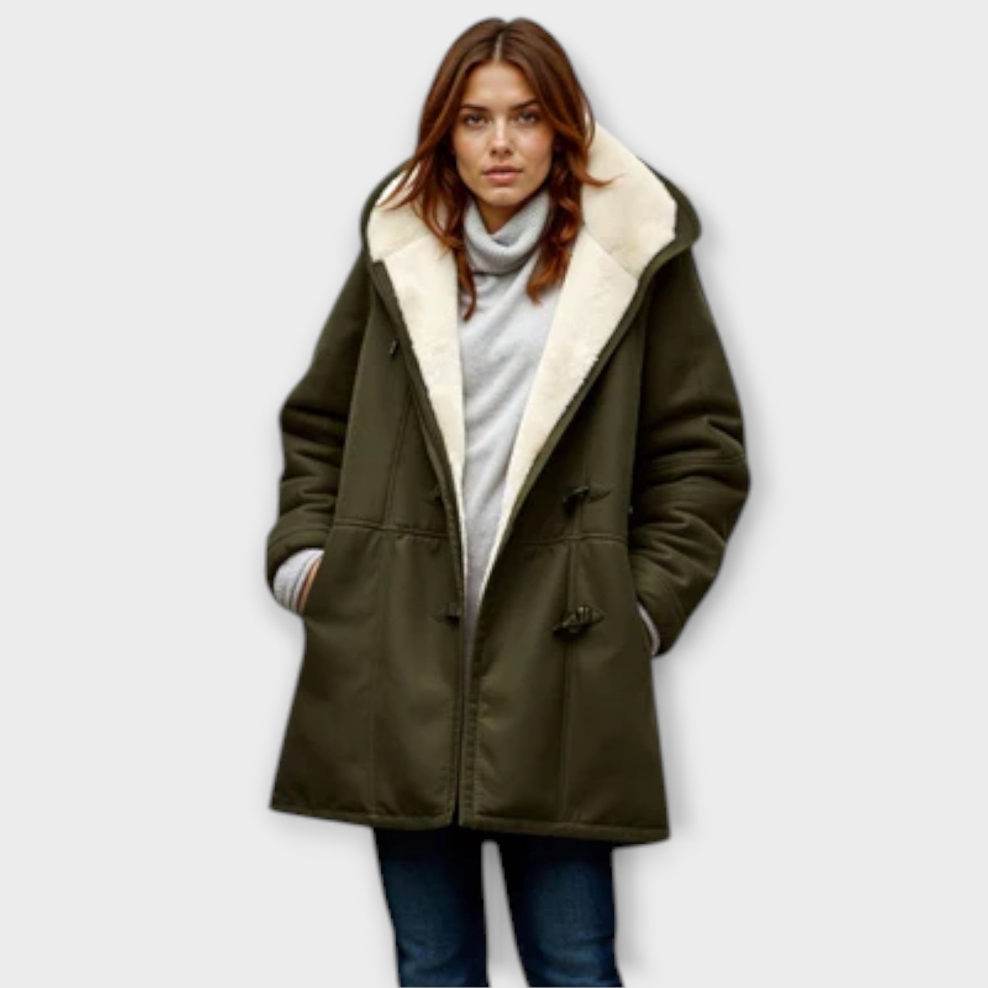 Olivia | Cosy Fur Lined Coat