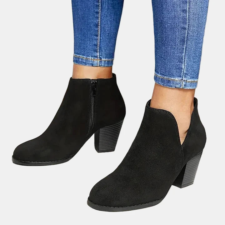 Lois | Block Heel Ankle Boots