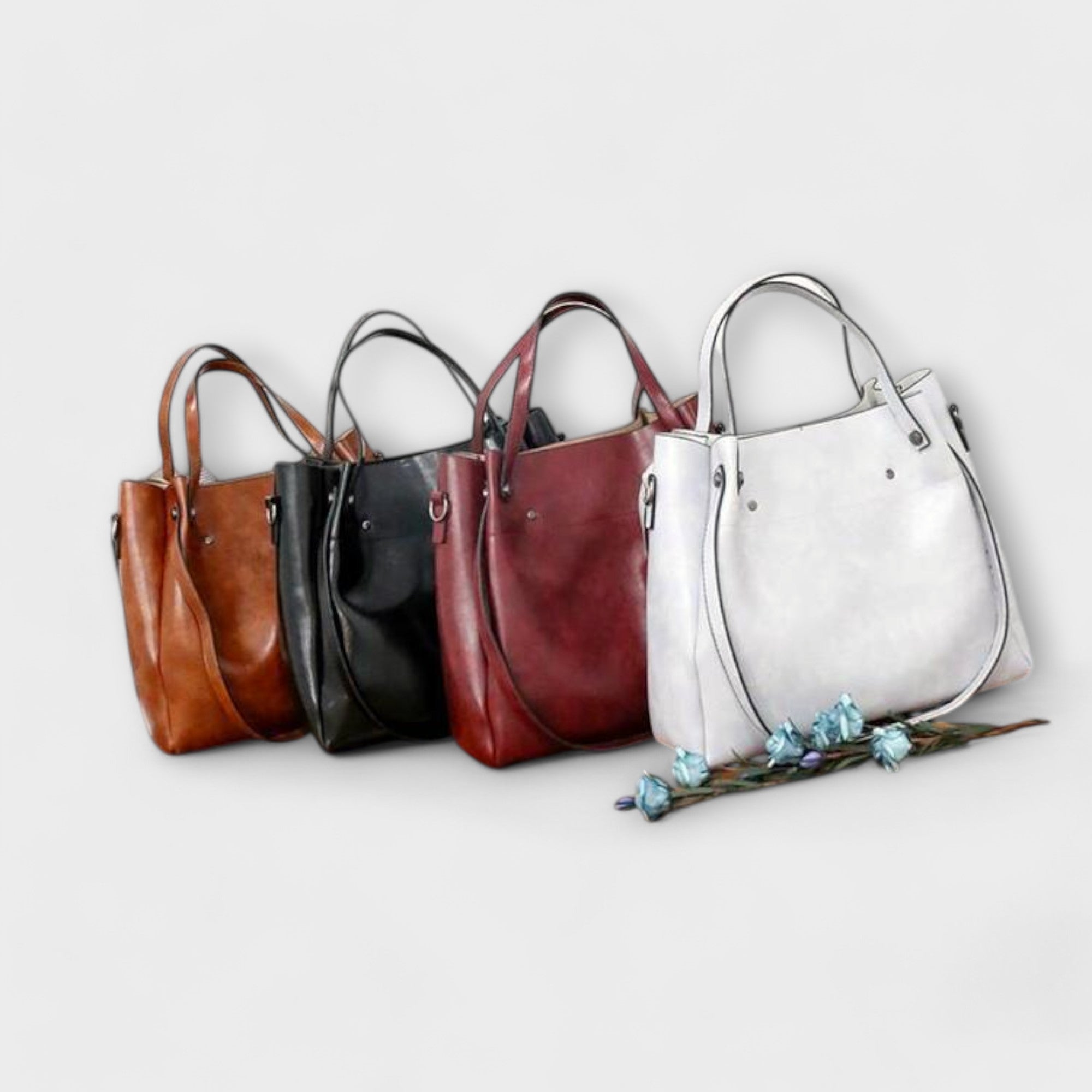 Mabel | 4-piece vintage handbag set