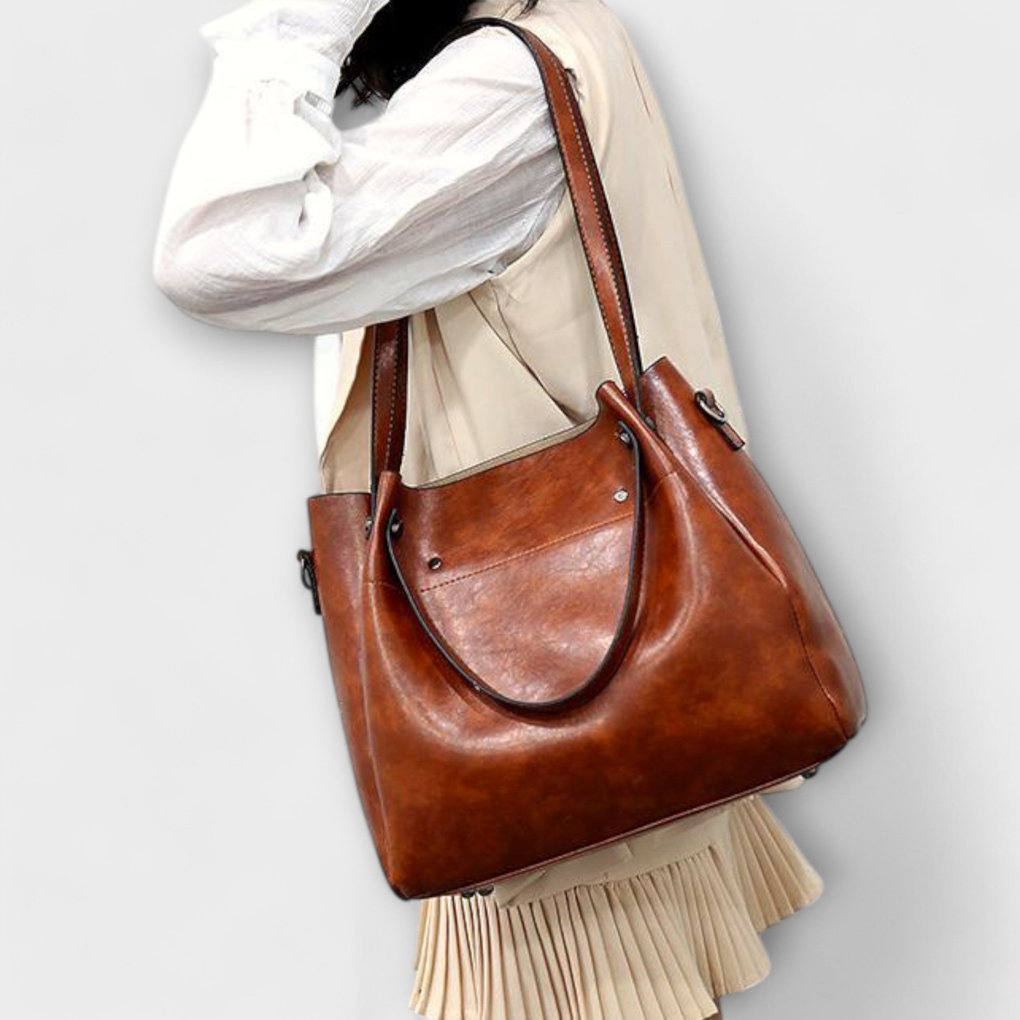 Mabel | 4-piece vintage handbag set