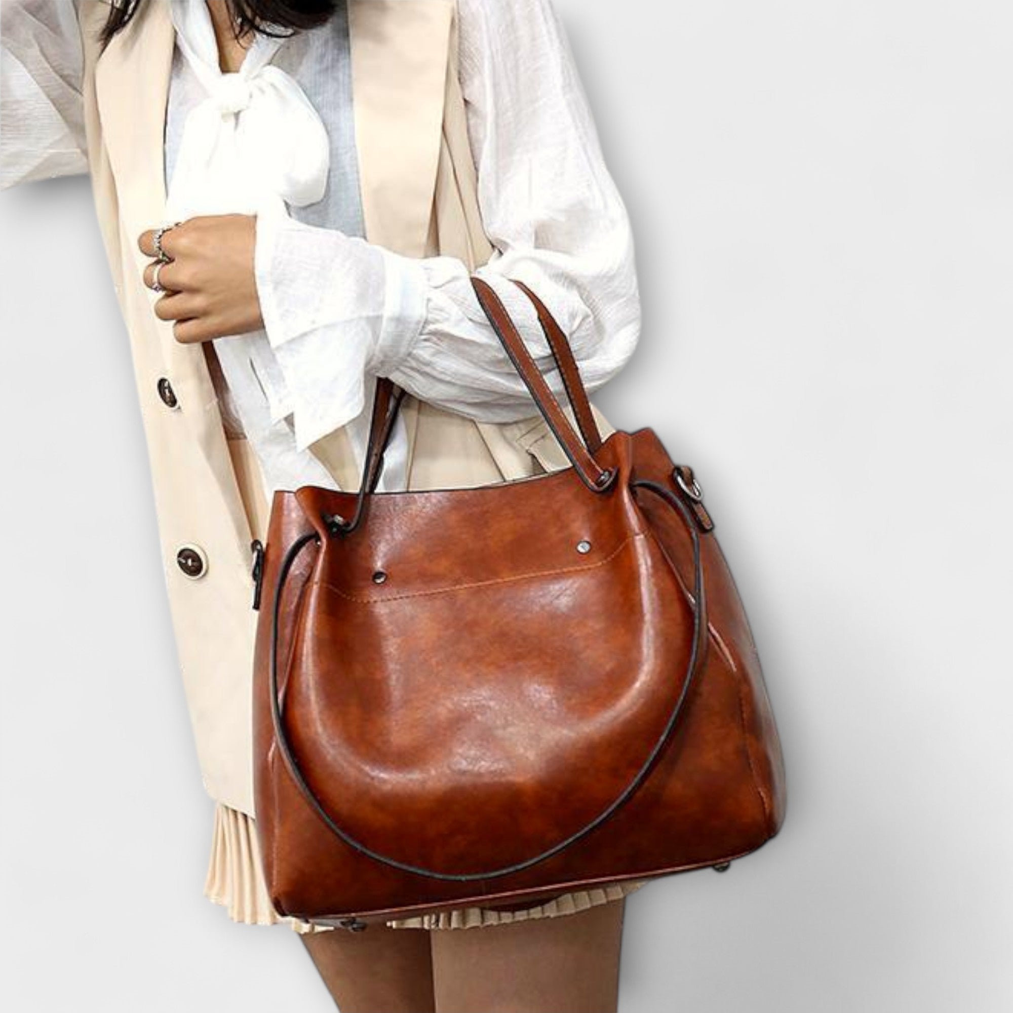 Mabel | 4-piece vintage handbag set