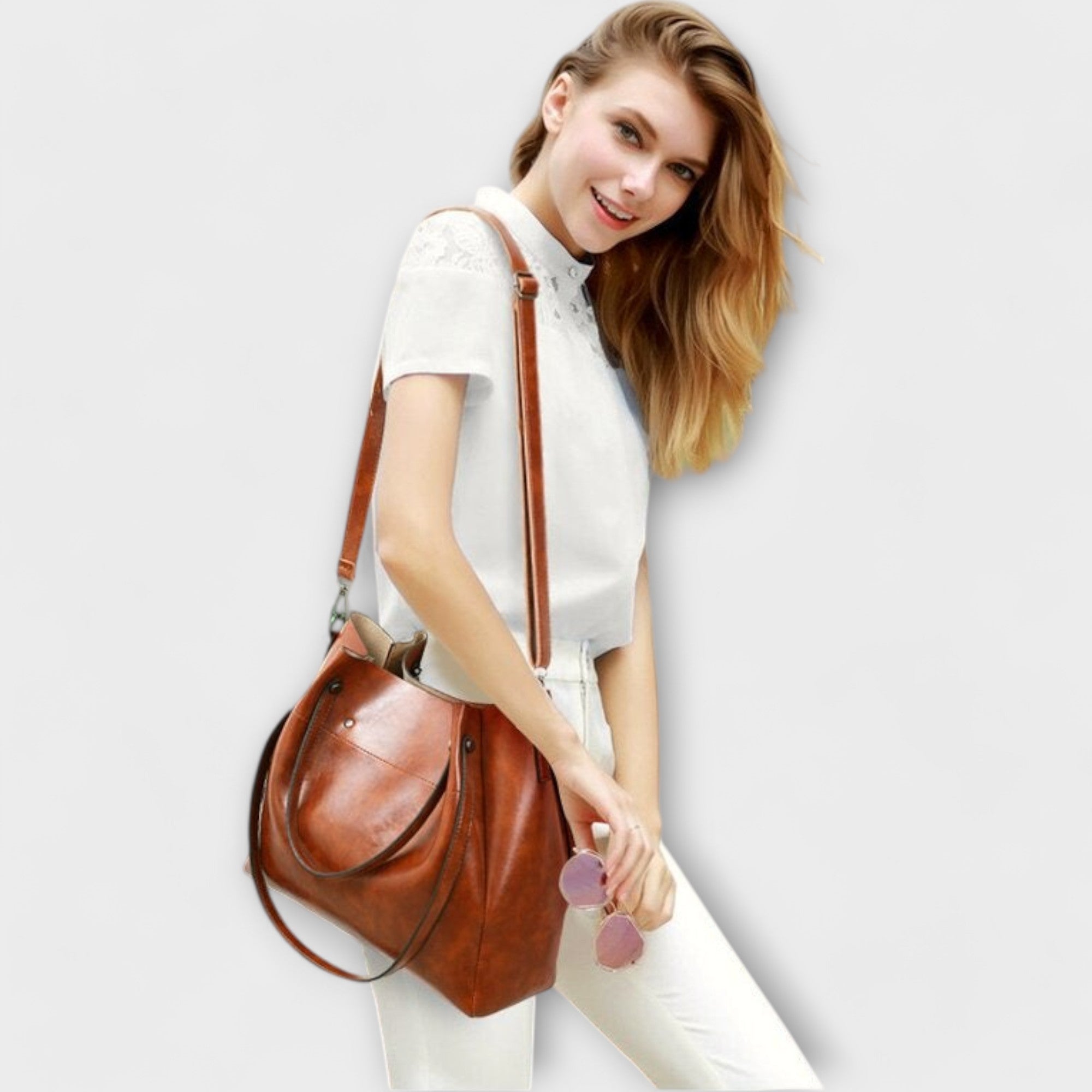 Mabel | 4-piece vintage handbag set