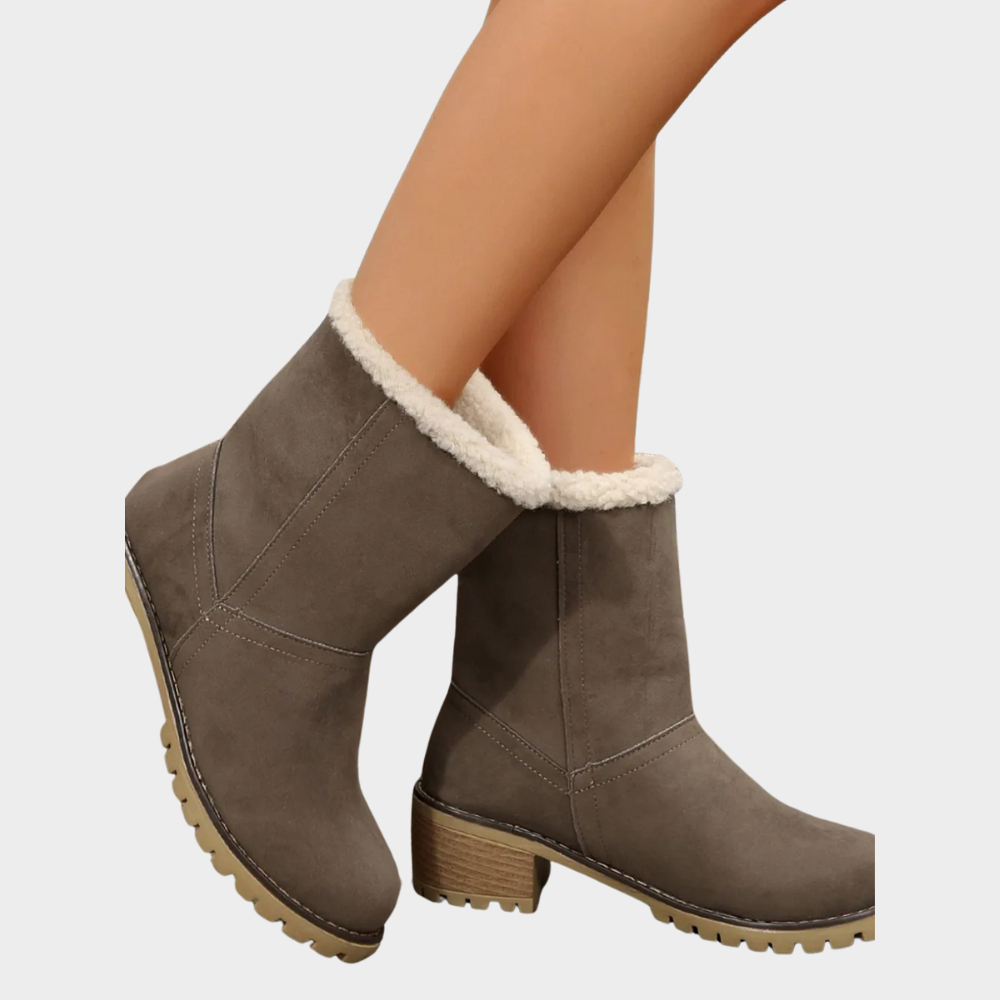 Hannah | Mid-Heel Winter Boots