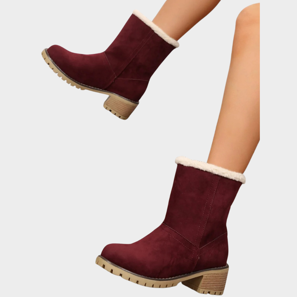 Hannah | Mid-Heel Winter Boots