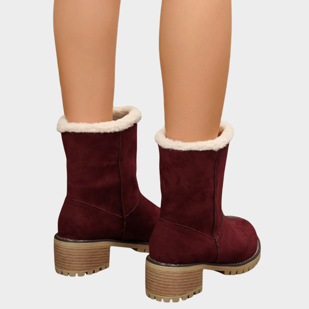 Hannah | Mid-Heel Winter Boots