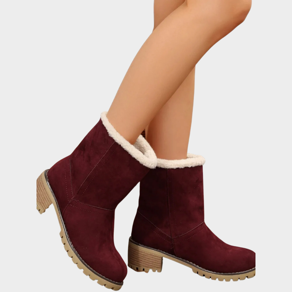 Hannah | Mid-Heel Winter Boots