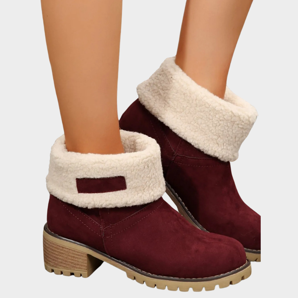 Hannah | Mid-Heel Winter Boots
