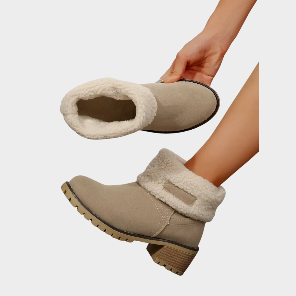 Hannah | Mid-Heel Winter Boots