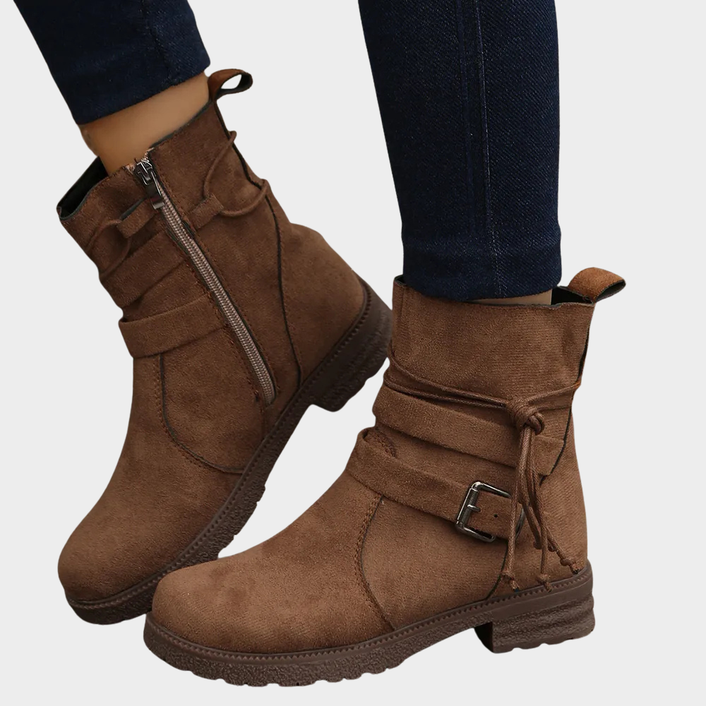 Sonia | Low Heel Ankle Boots