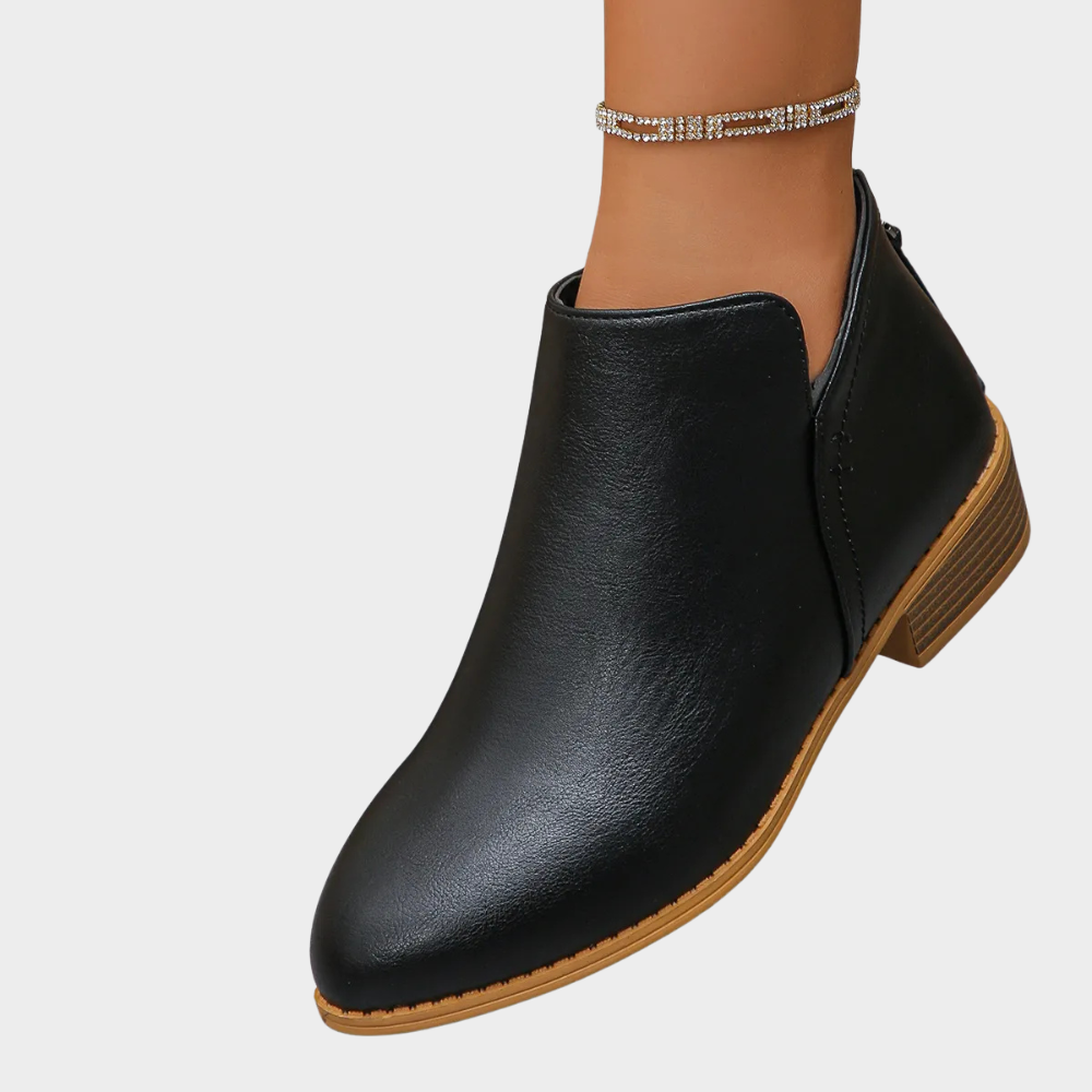 Kyla | Low Heel Ankle Boots