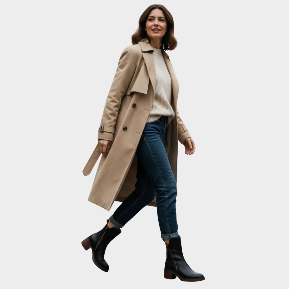 Sarah | Comfortable Ankle Heeled Boots