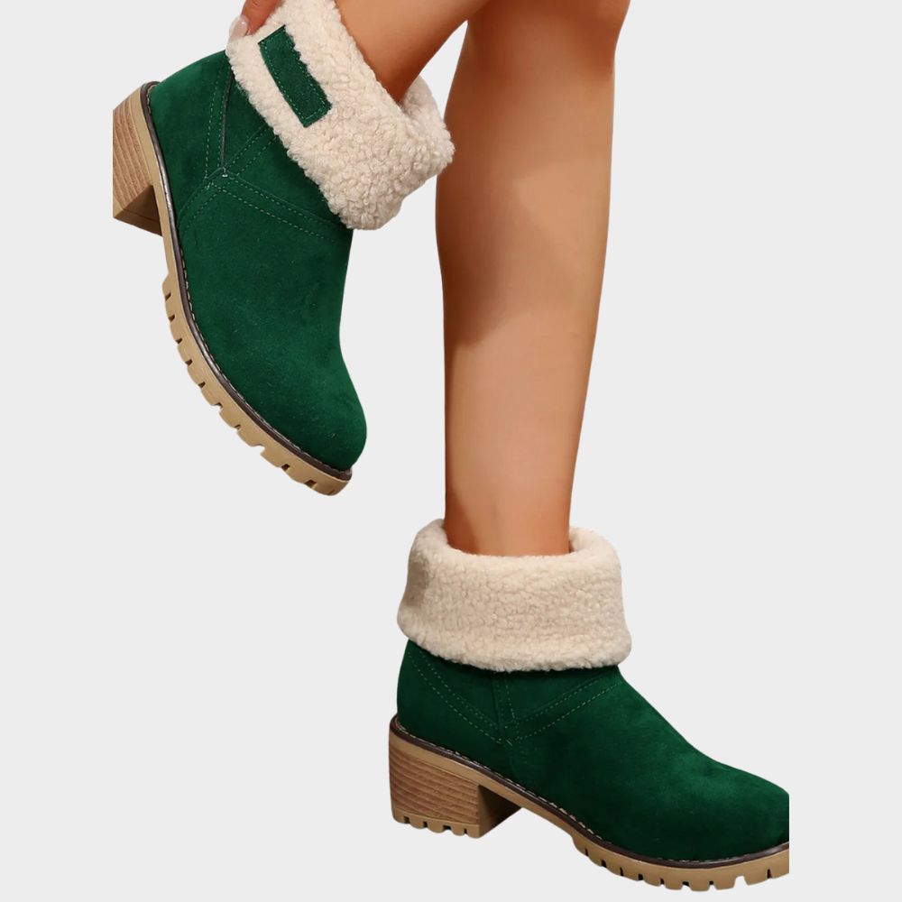 Hannah | Mid-Heel Winter Boots
