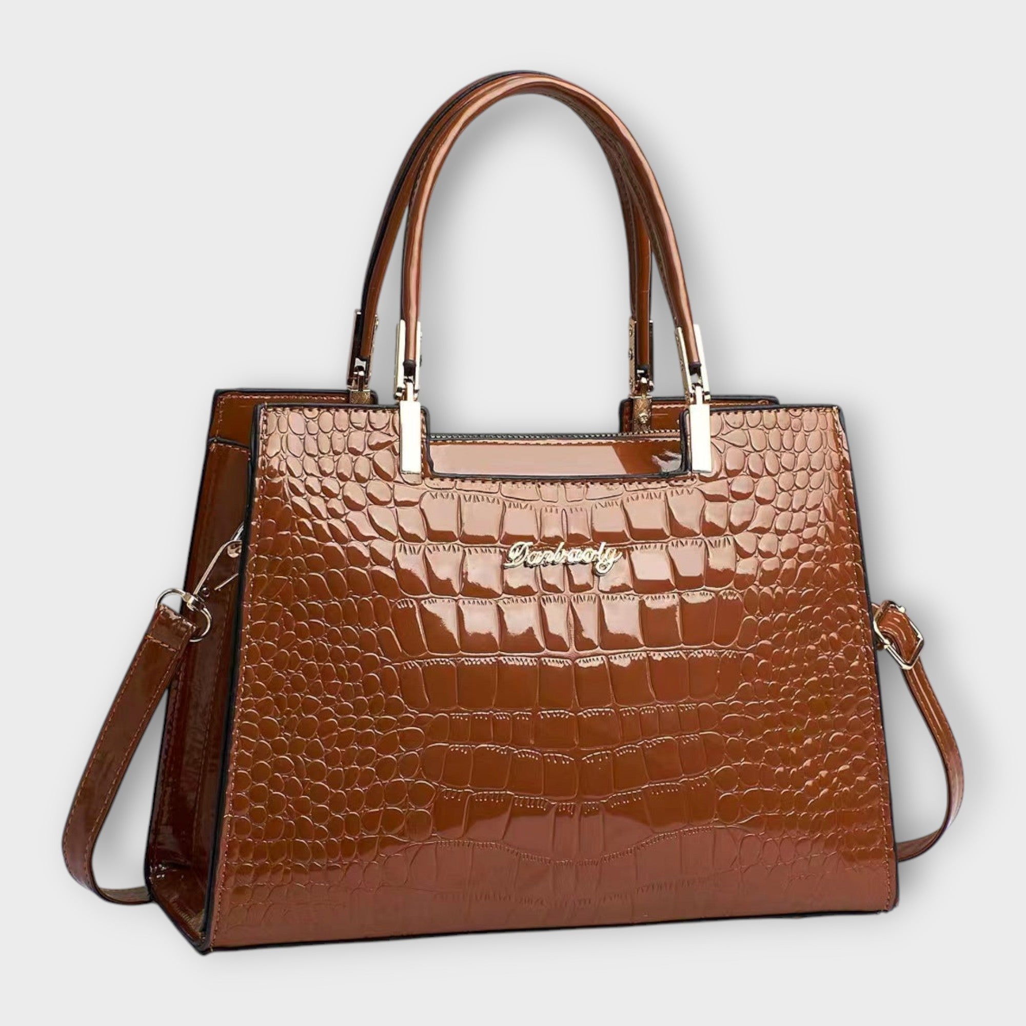 Evonne | Elegant Glossy Handbag