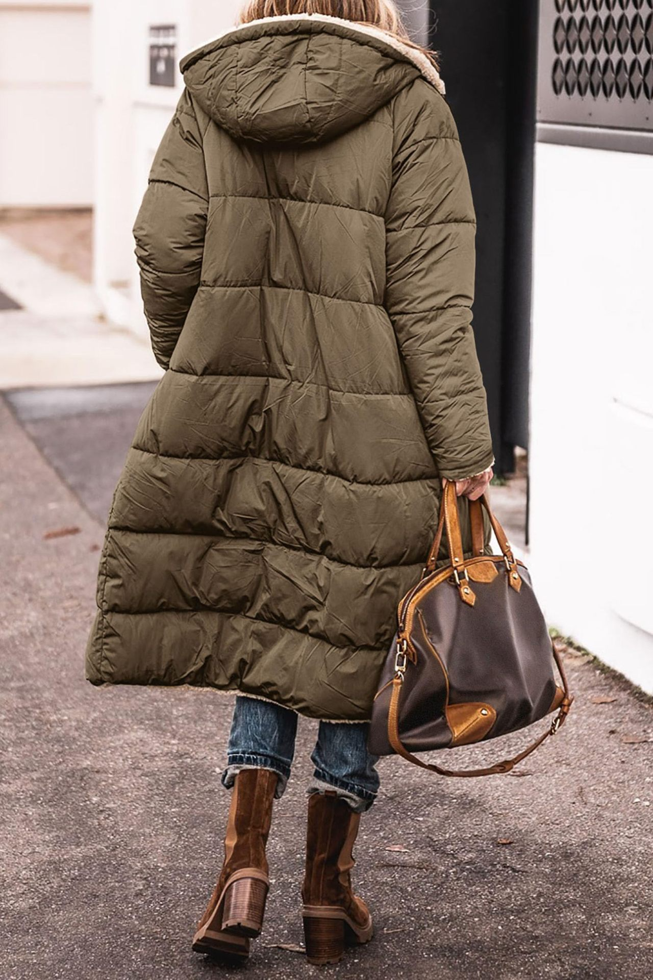 Maud | Premium Reversible Sherpa Jacket
