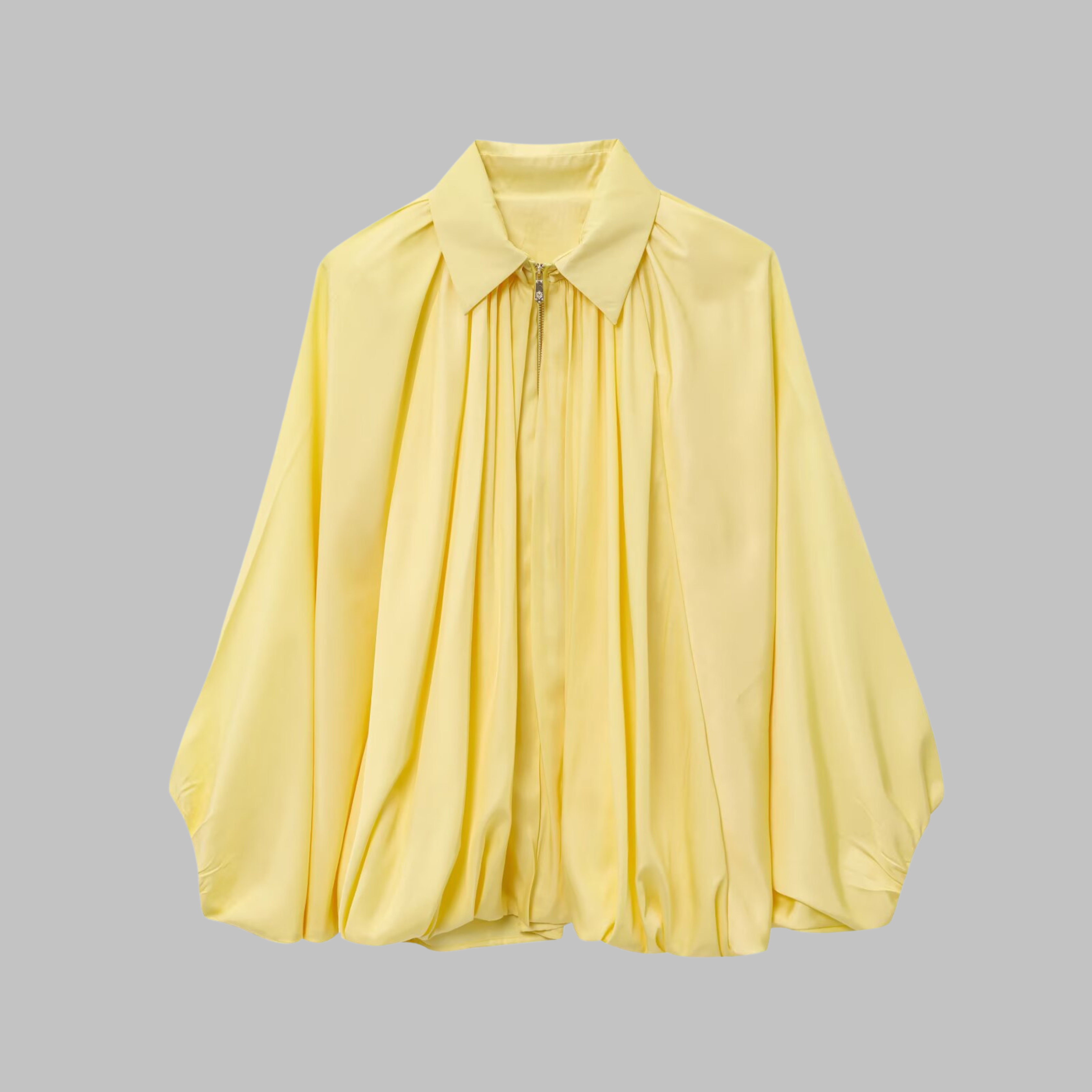 Zelinda | Classic Puffed Bomber Jacket