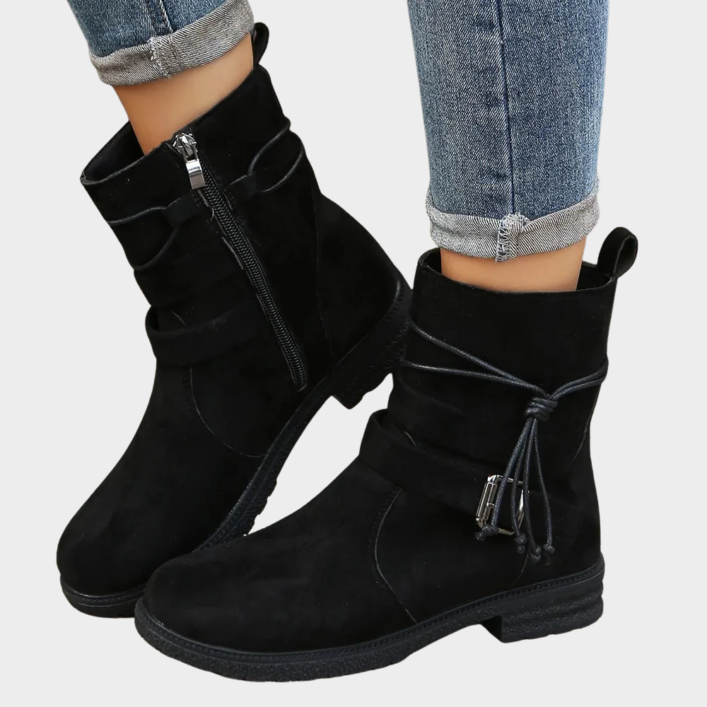 Sonia | Low Heel Ankle Boots