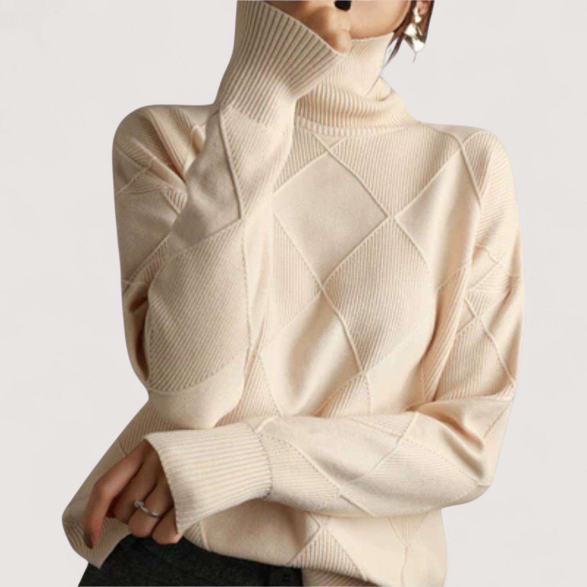 Eveline | Cosy High-Neck Jumper