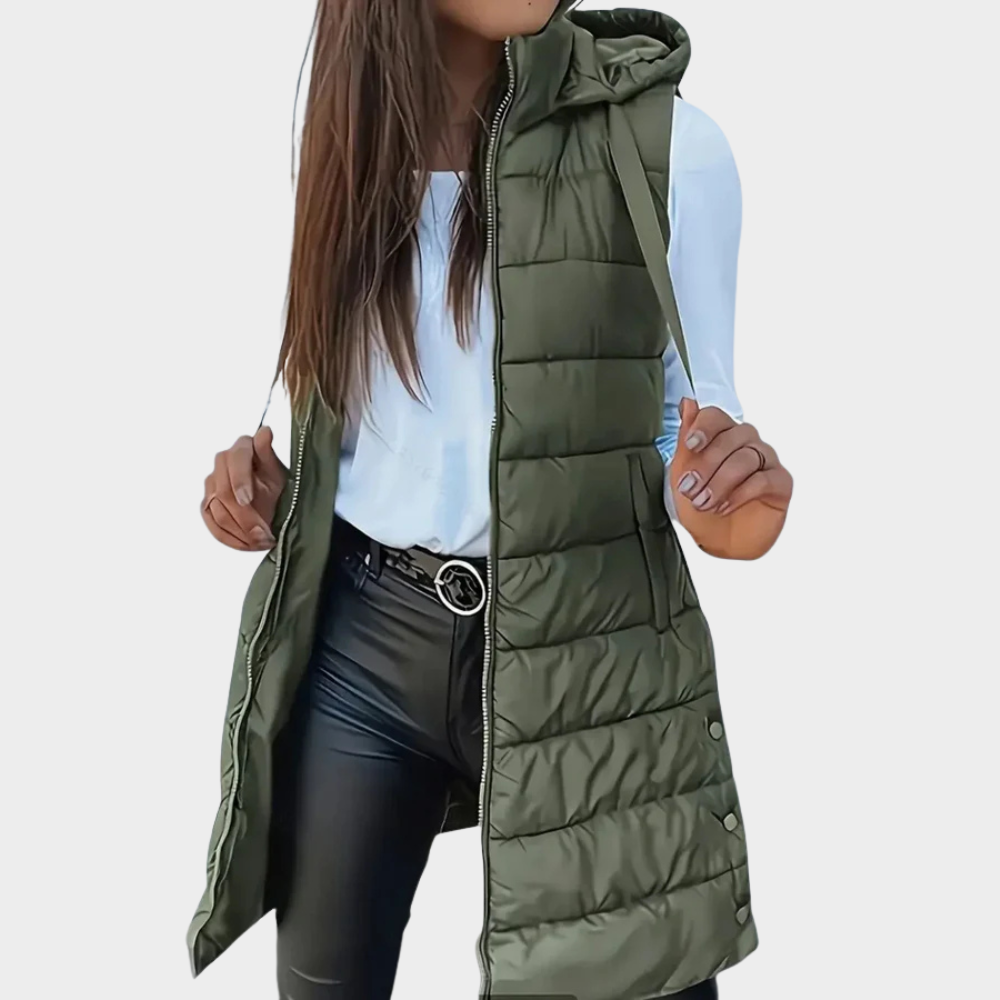 Zephyrine | Chic Sleeveless Puffer Vest