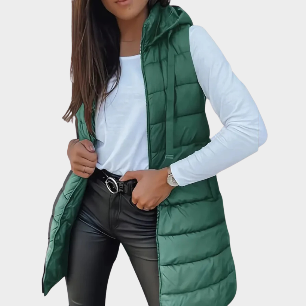 Zephyrine | Chic Sleeveless Puffer Vest