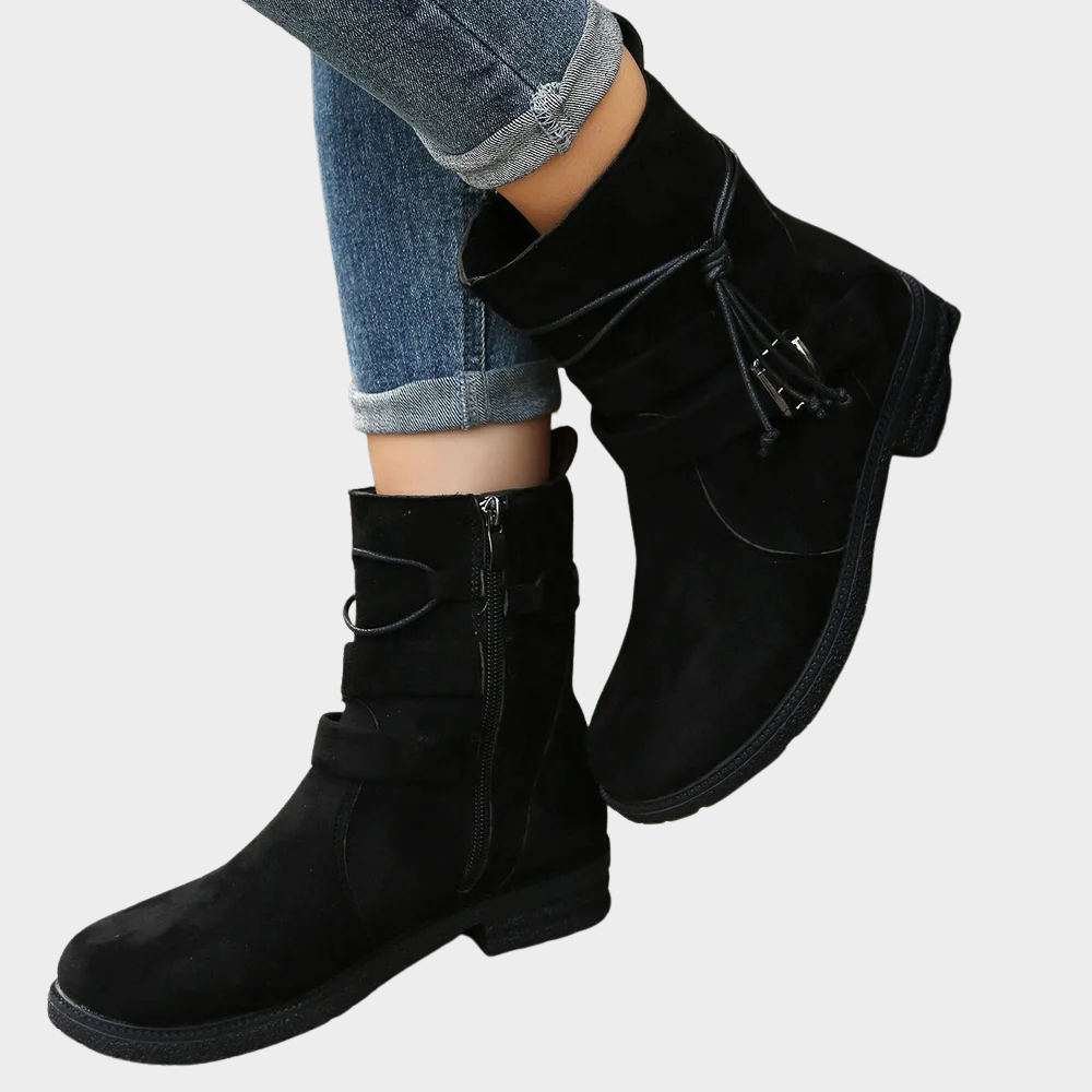 Sonia | Low Heel Ankle Boots