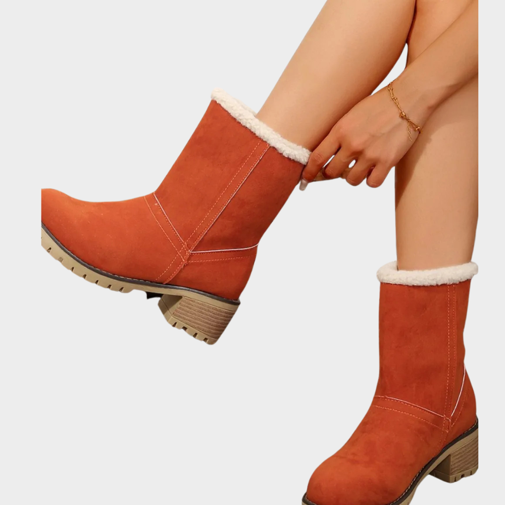 Hannah | Mid-Heel Winter Boots