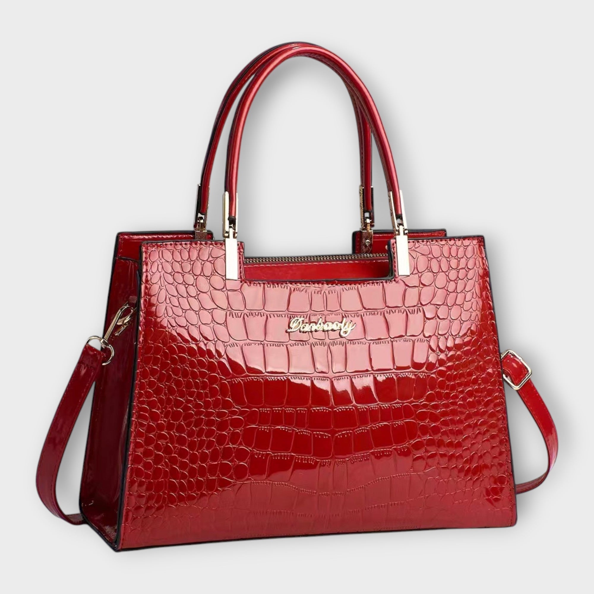 Evonne | Elegant Glossy Handbag