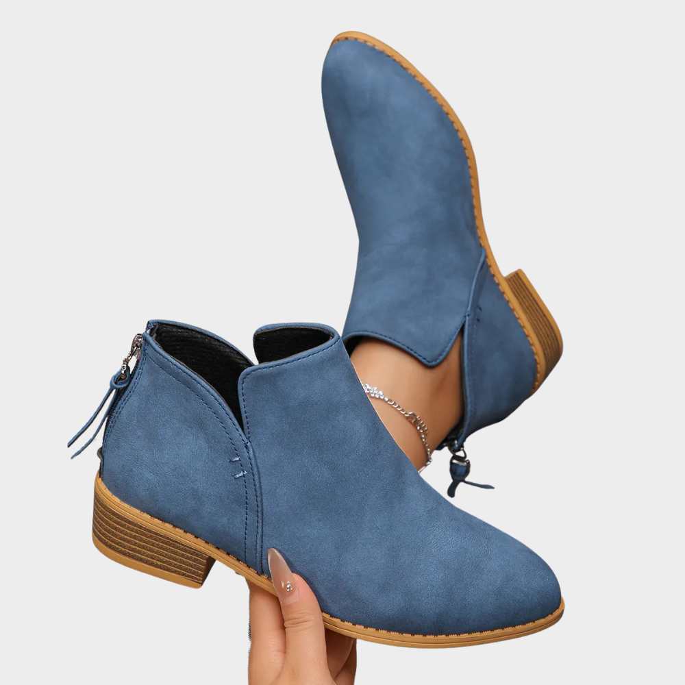 Kyla | Low Heel Ankle Boots