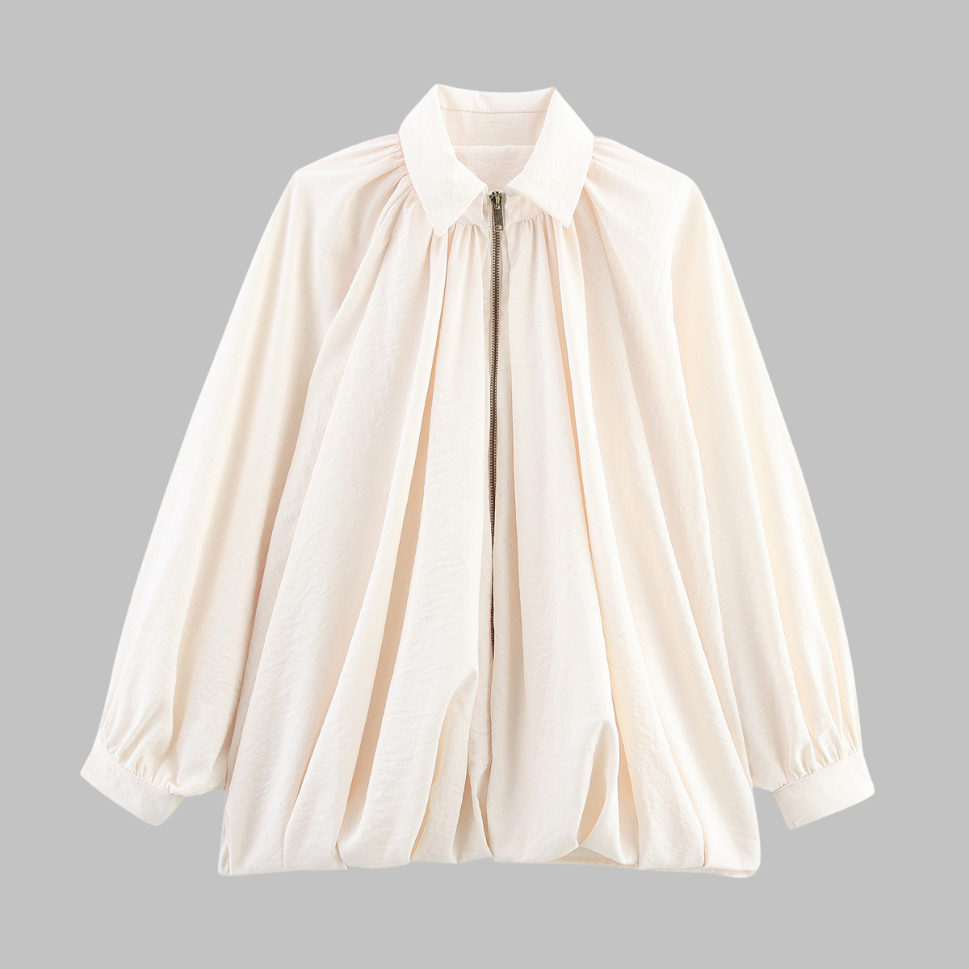 Zelinda | Classic Puffed Bomber Jacket