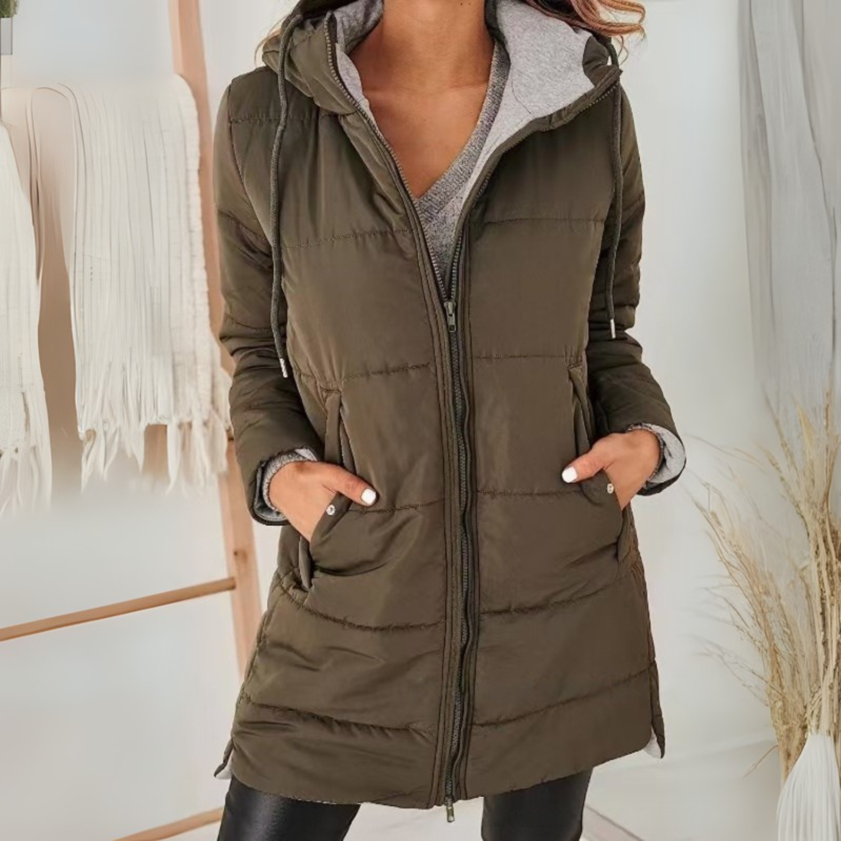 Rafaeline | Casual Hooded Jacket