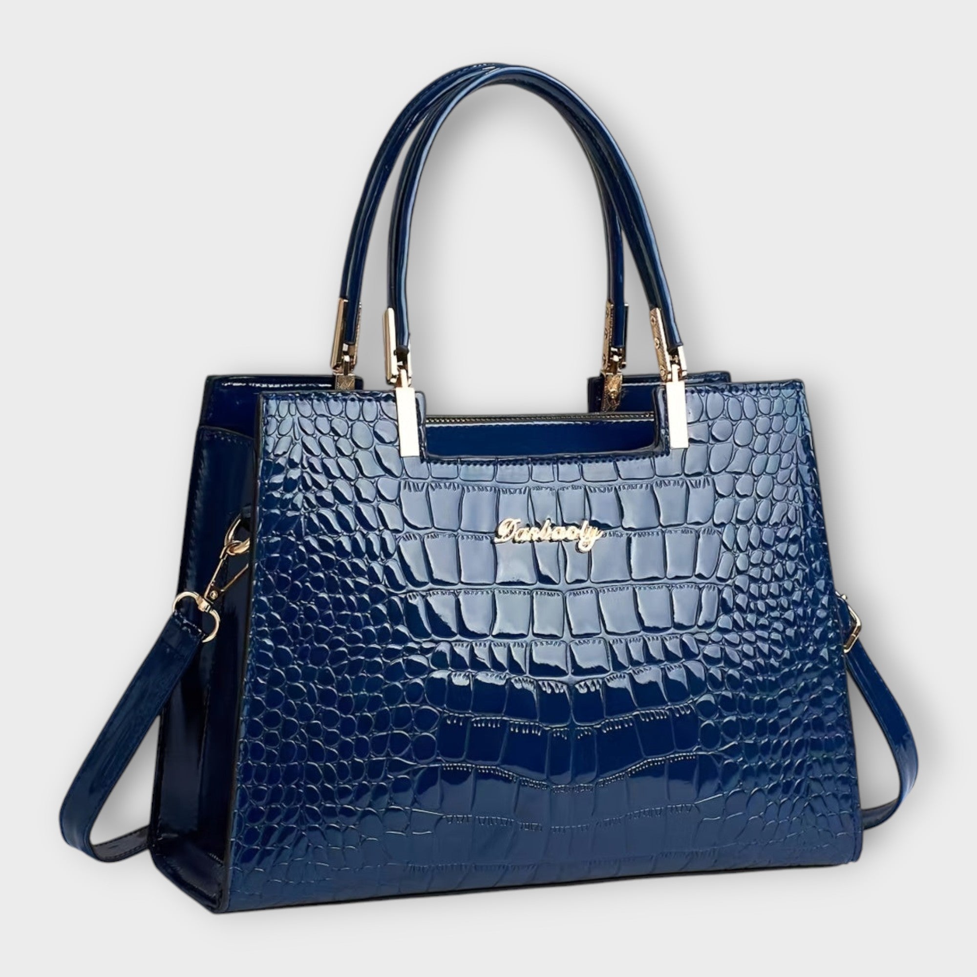 Evonne | Elegant Glossy Handbag