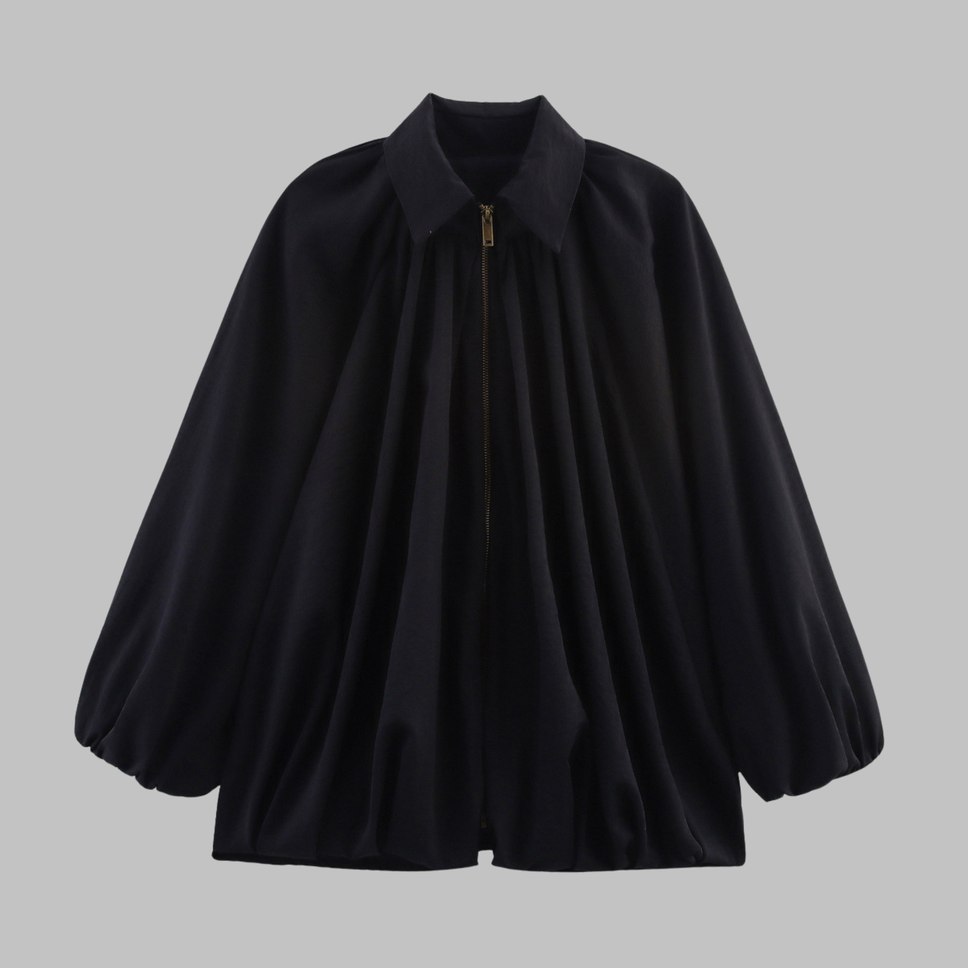 Zelinda | Classic Puffed Bomber Jacket