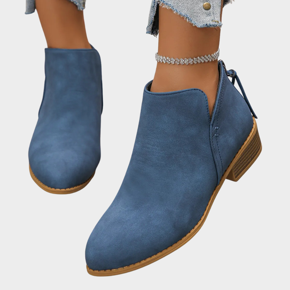 Kyla | Low Heel Ankle Boots