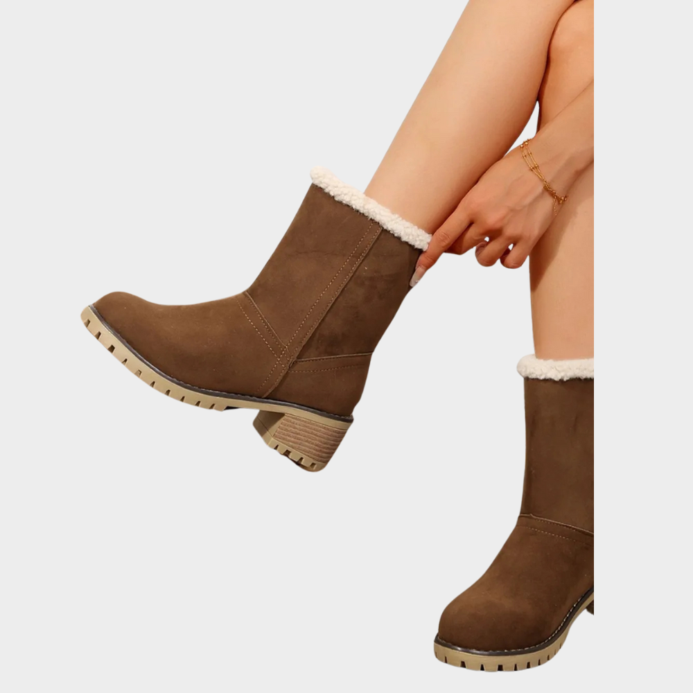Hannah | Mid-Heel Winter Boots