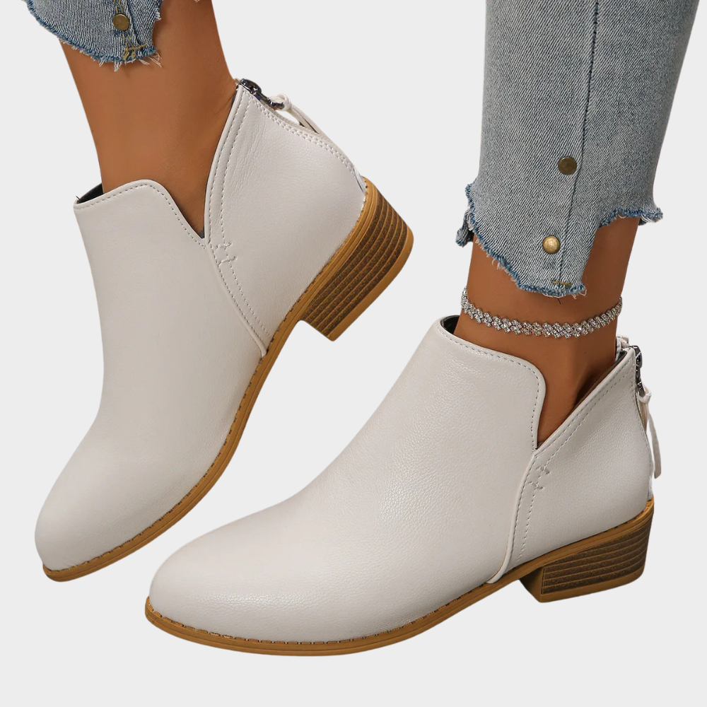 Kyla | Low Heel Ankle Boots