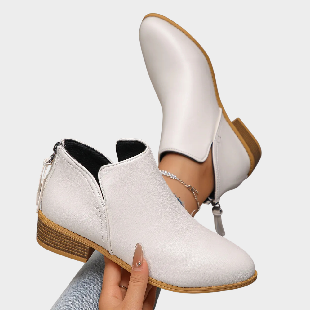 Kyla | Low Heel Ankle Boots