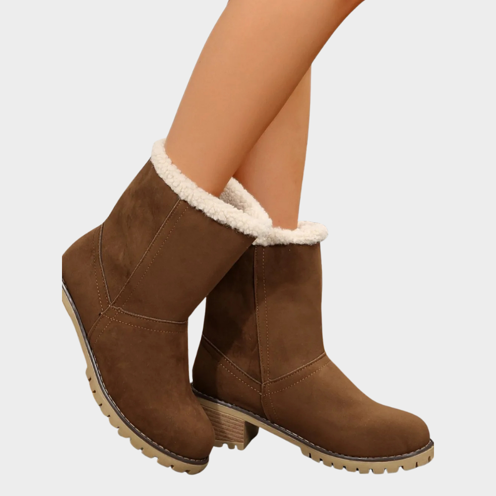 Hannah | Mid-Heel Winter Boots