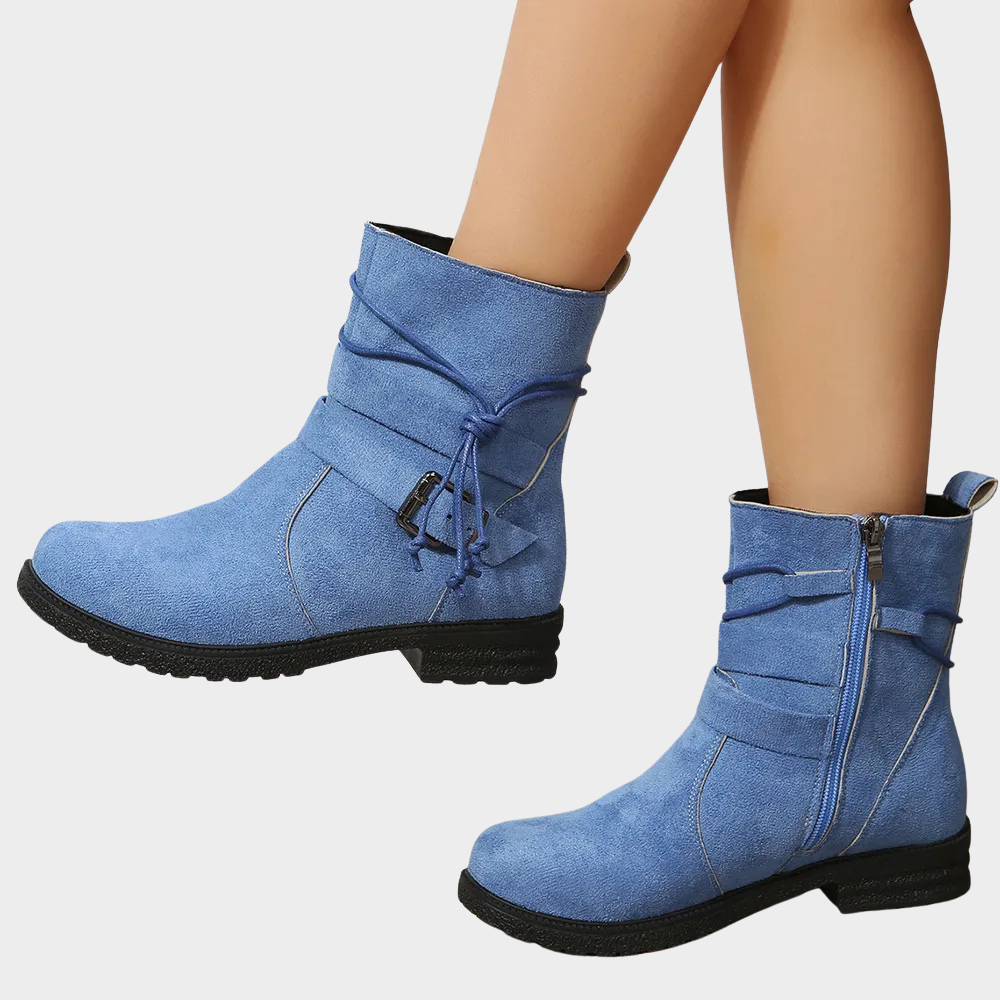 Sonia | Low Heel Ankle Boots