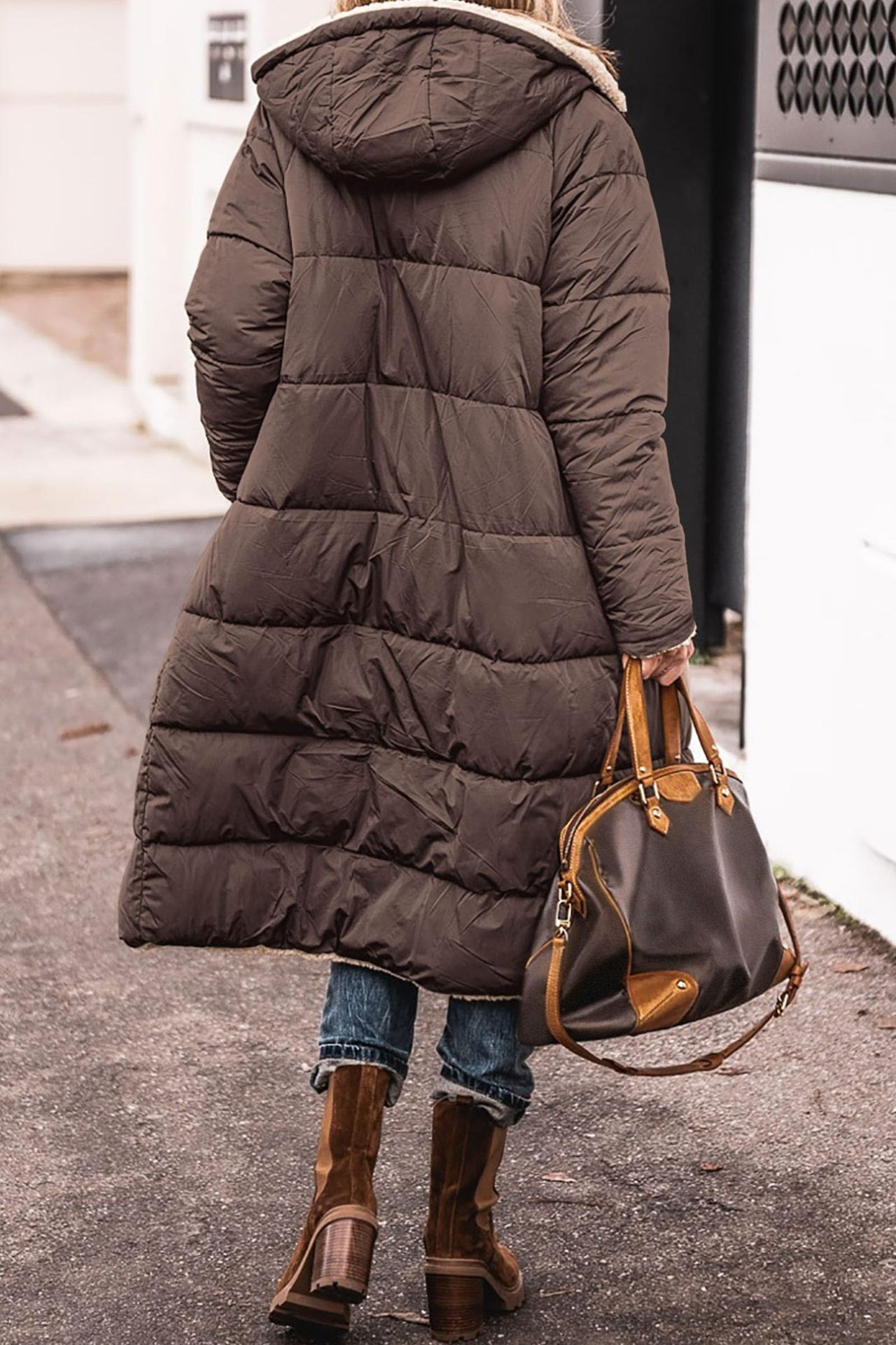 Maud | Premium Reversible Sherpa Jacket