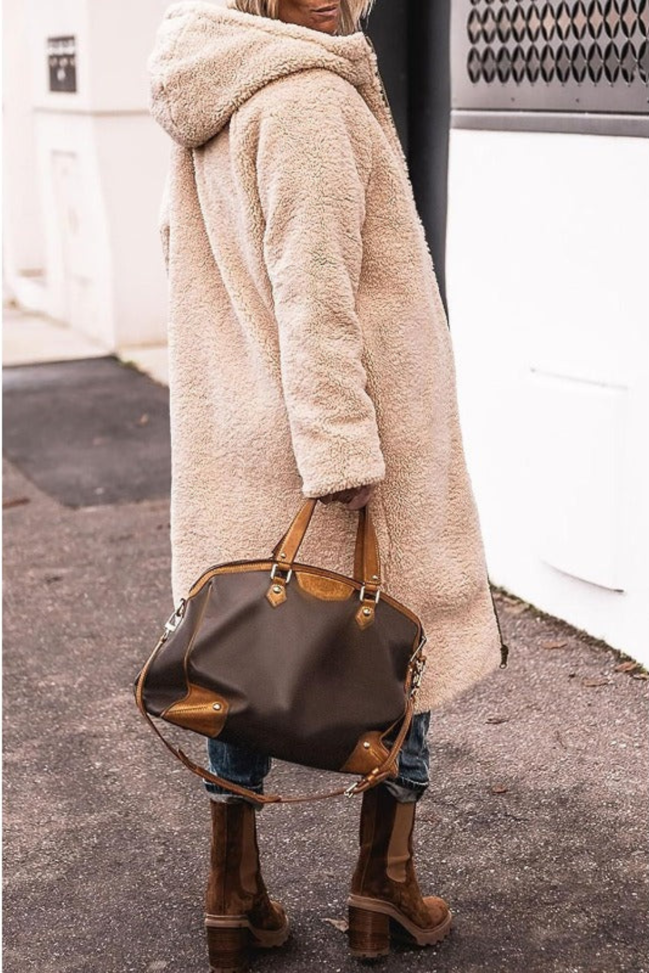 Hallie | Elegant Reversible Coat